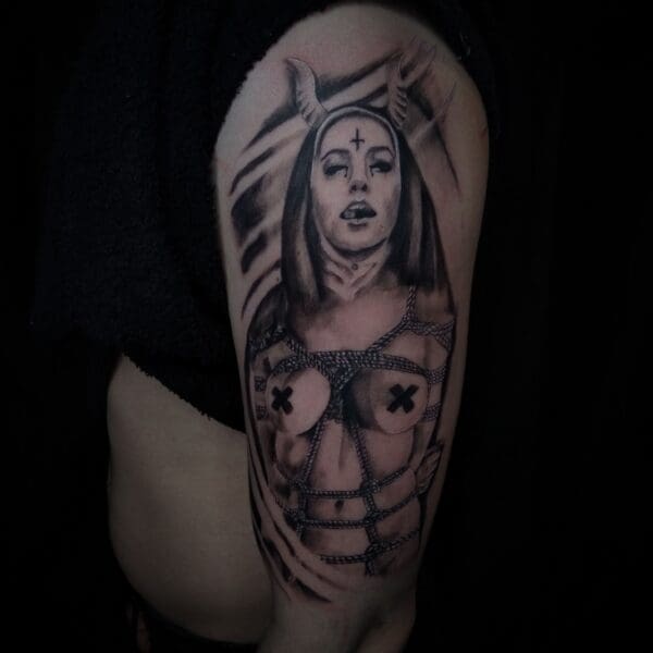 Lauran tekemä tatuointi